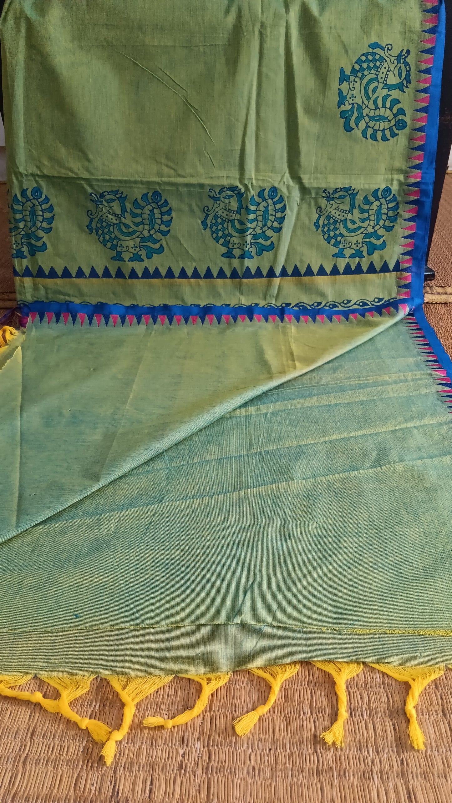 Annam border cotton saree (DW-508)