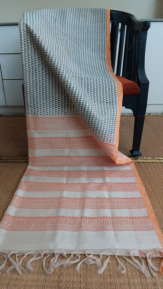 Office wear silk cotton saree (SC6-314)