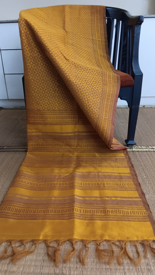 Simple and elegant silk cotton saree (SC6-313)