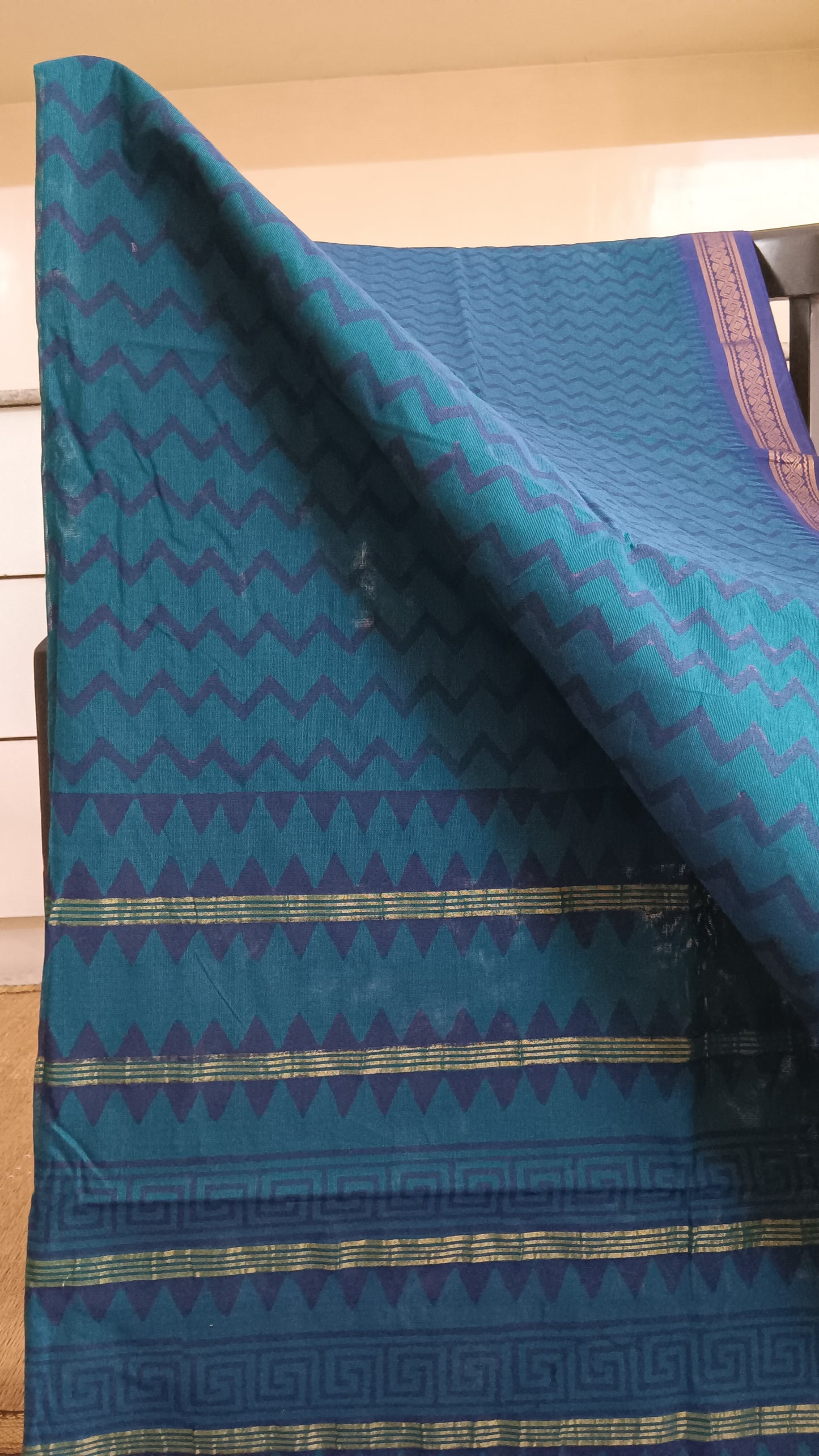 Blue function wear saree (CGOP-505)