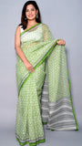 Green kota saree for daily use (CKT-2054)