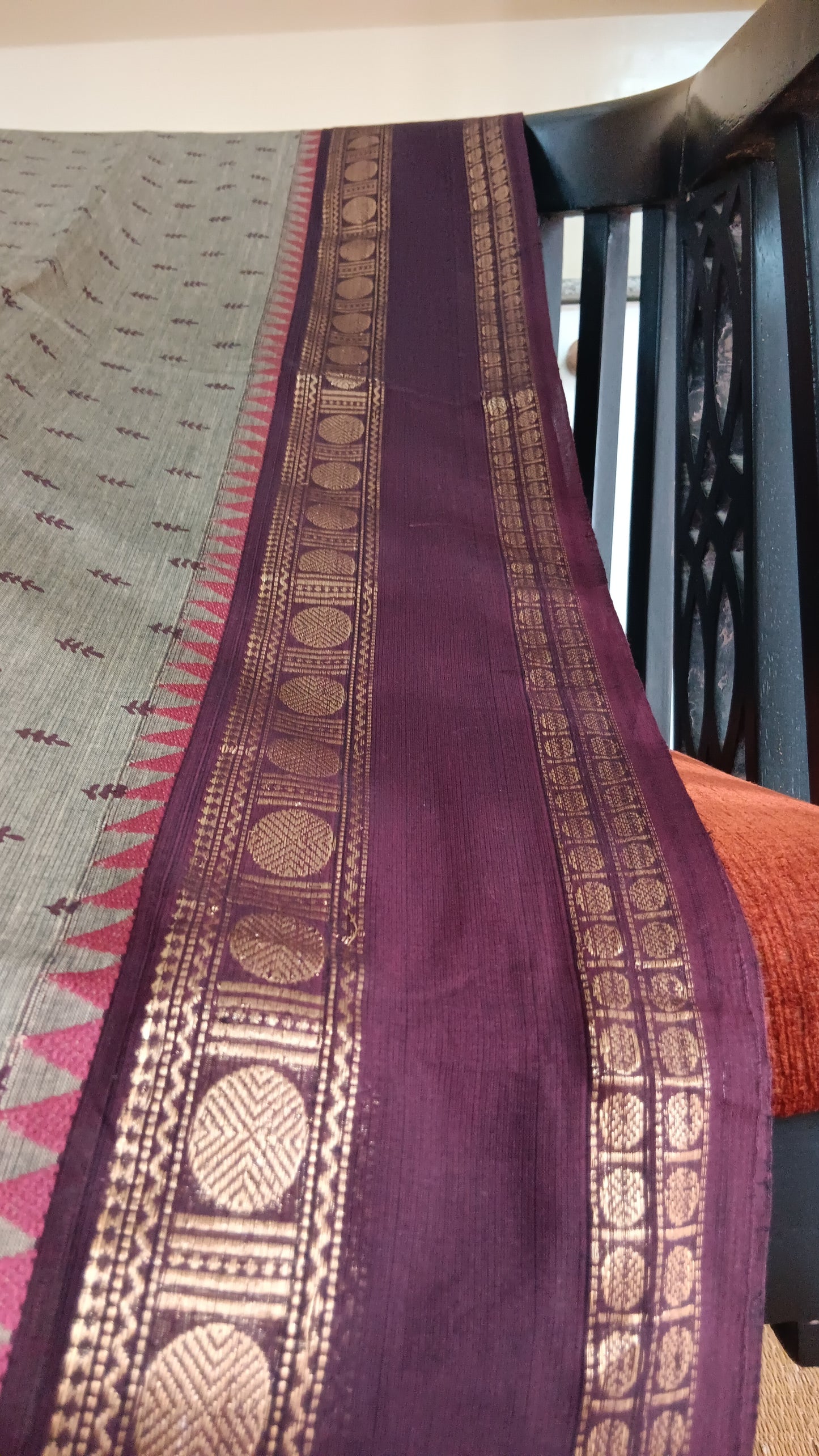 Classic south cotton saree (CGOP-502)
