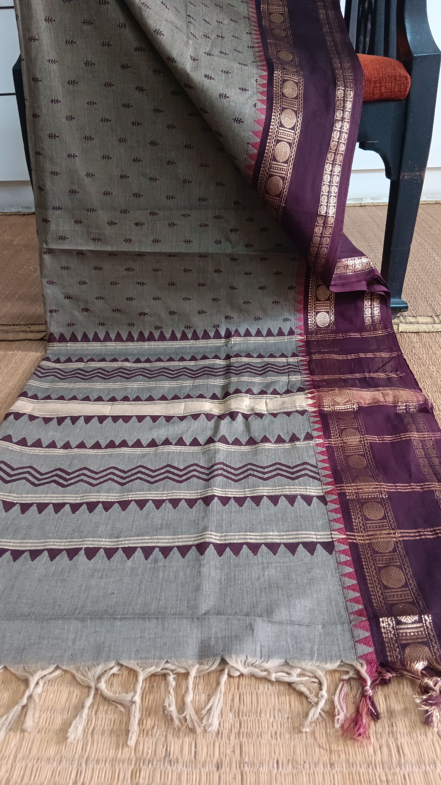 Classic south cotton saree (CGOP-502)