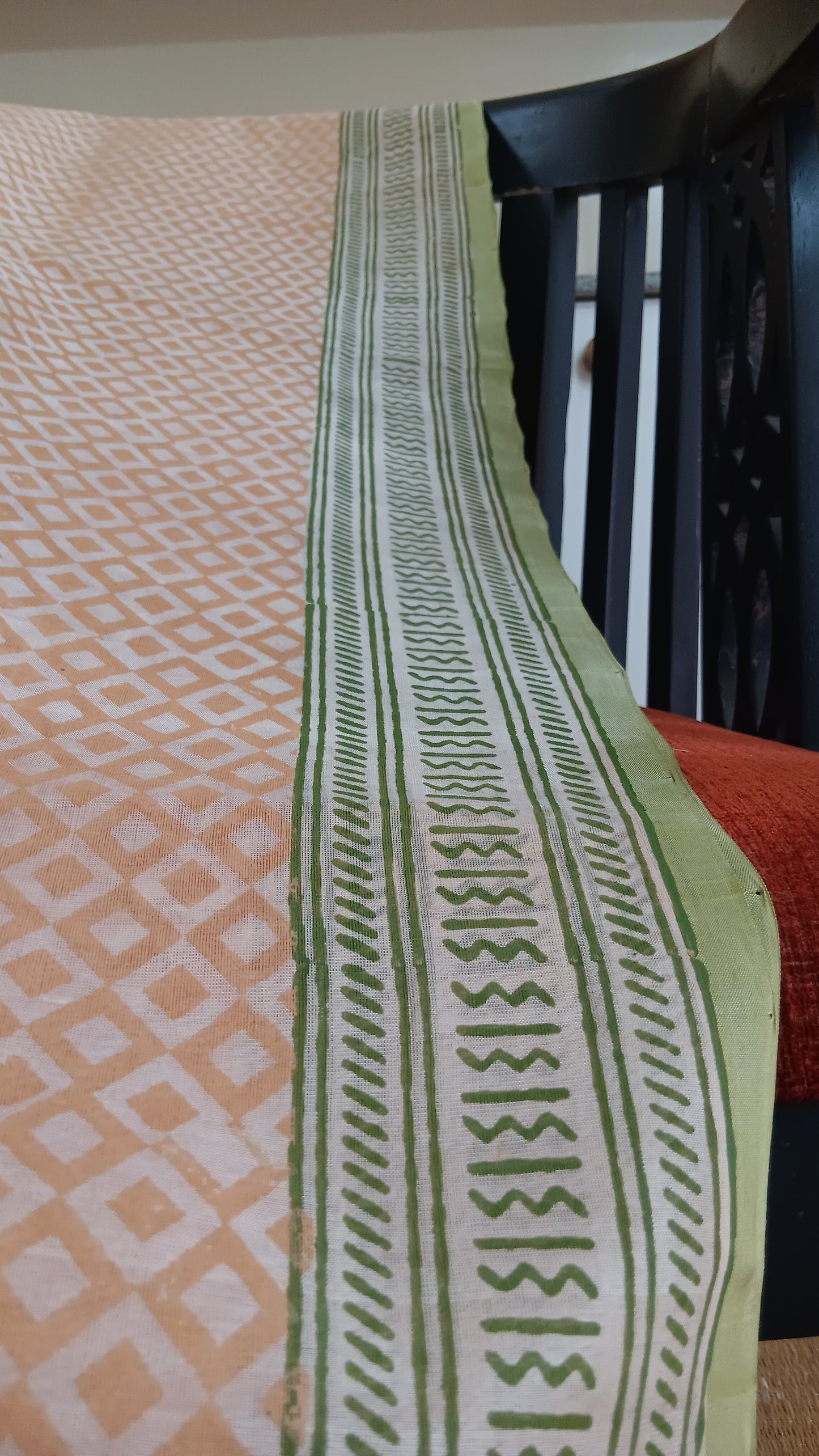 Daily use printed handloom silk cotton saree (SC6-317)