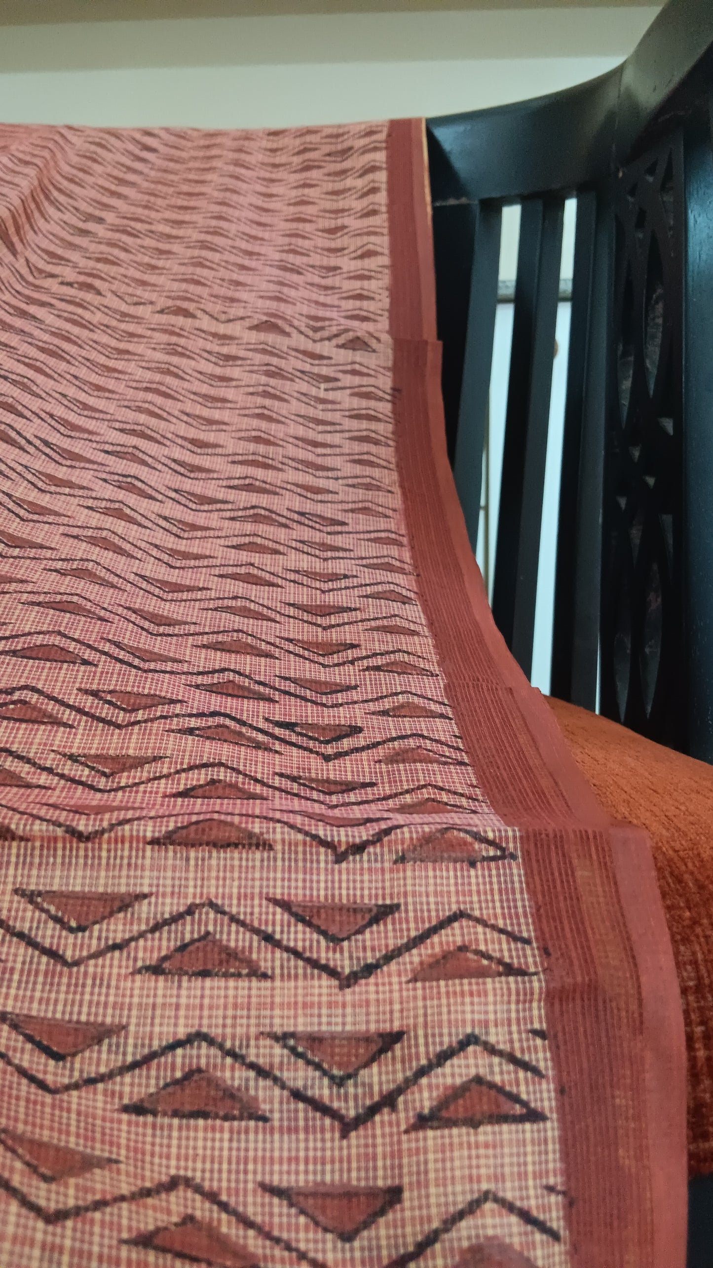 Elegant printed kota cotton saree (CKT-229)