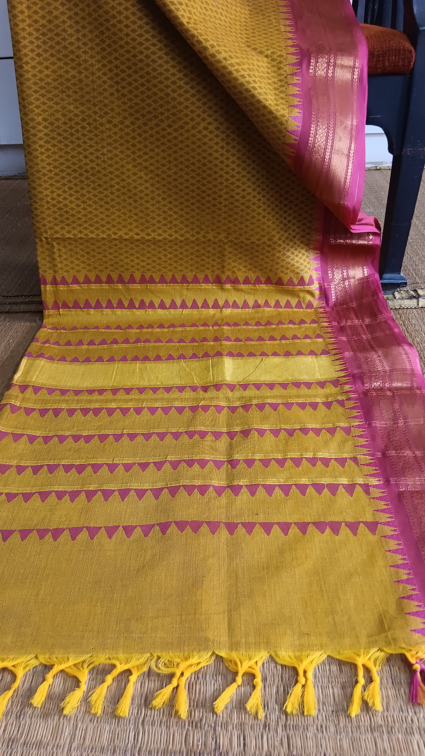 Function wear cotton saree (CGOP-956)