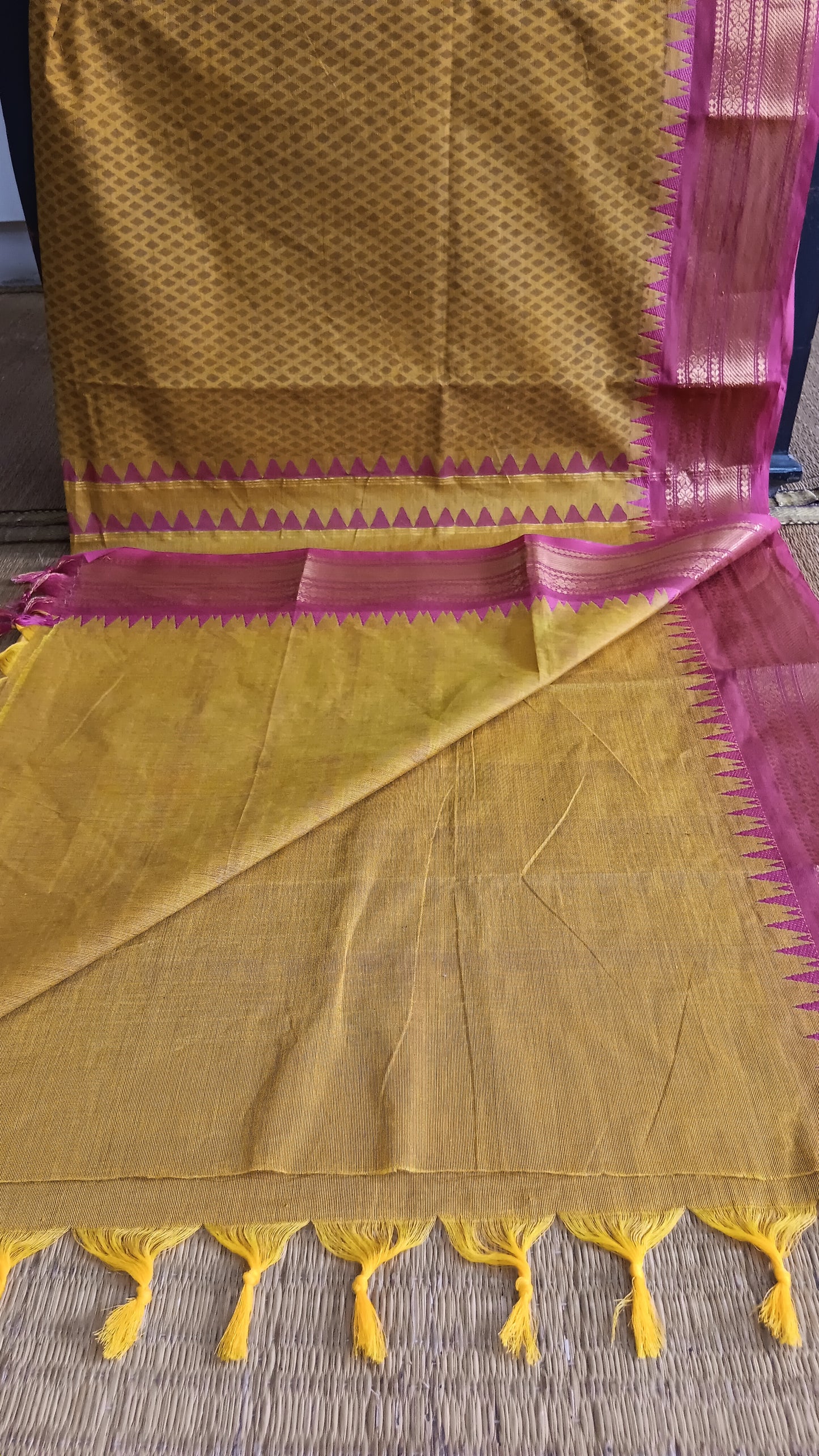 Function wear cotton saree (CGOP-956)