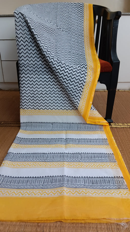 Light weight daily wear kota cotton saree (CKT-222)