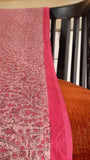 Pink light weight kota cotton saree (CKT-2148)