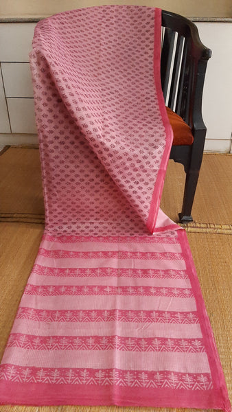 Pink light weight kota saree( CKT-2154)