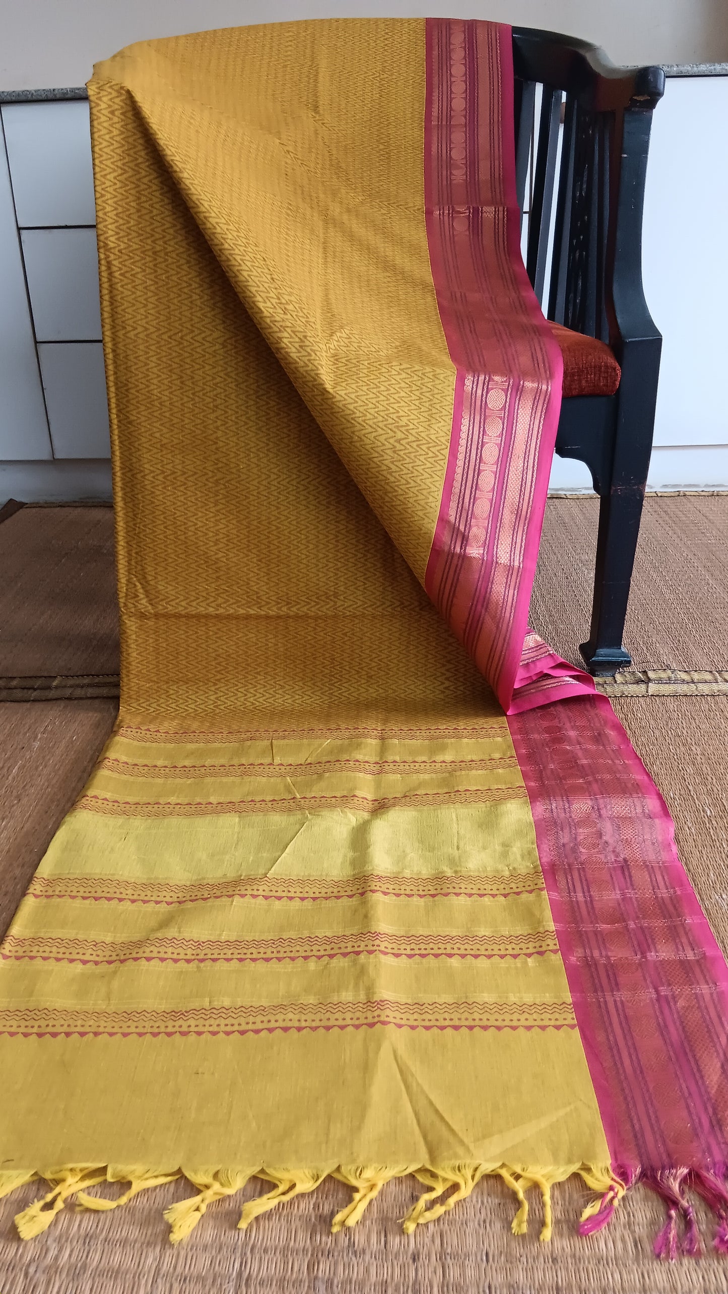 Simple cotton function wear saree (CGOP-955)