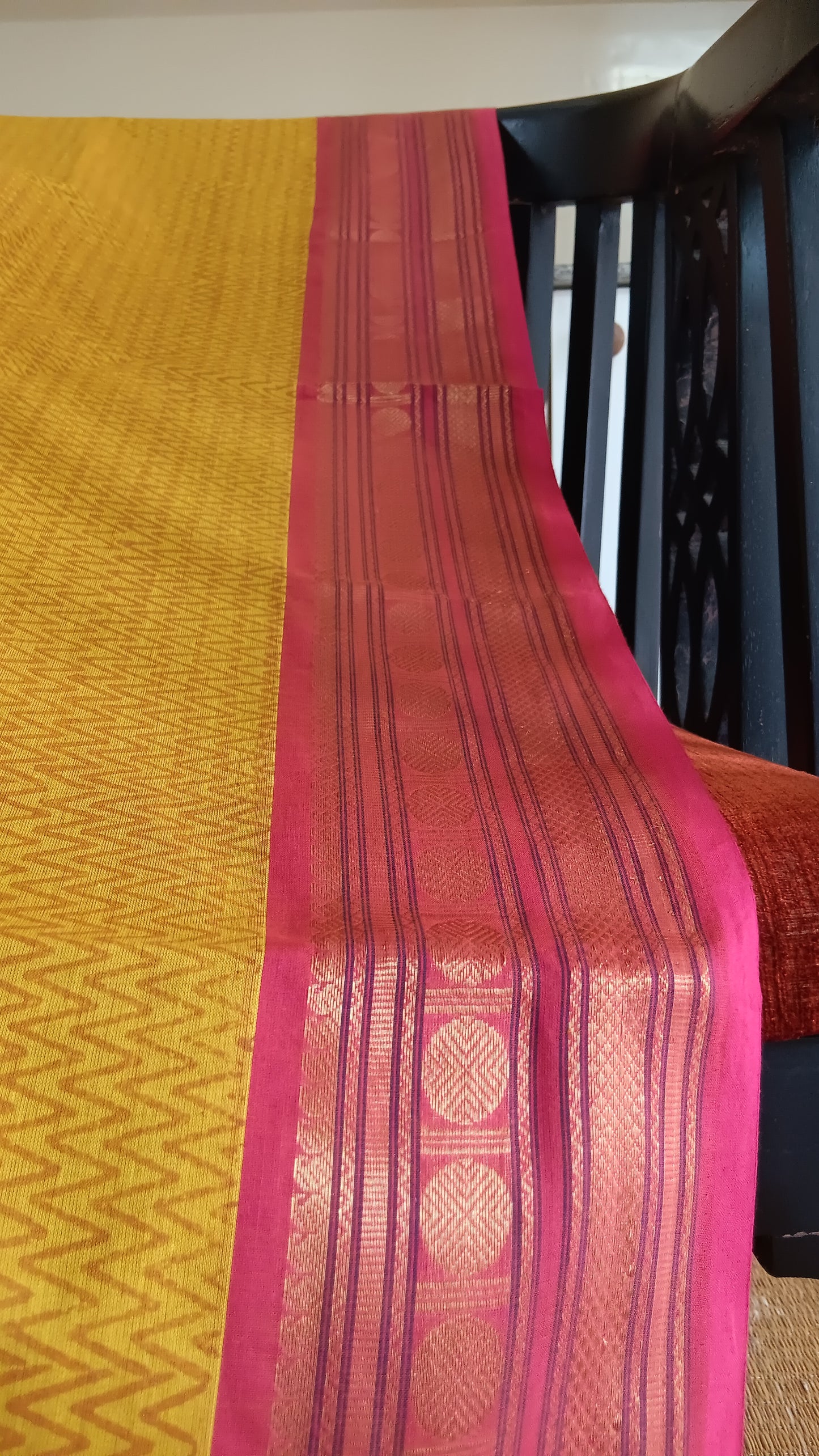 Simple cotton function wear saree (CGOP-955)