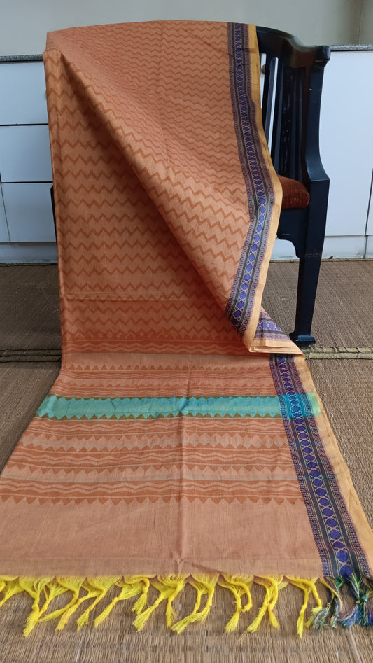 Simple daily wear cotton saree (DW-501)