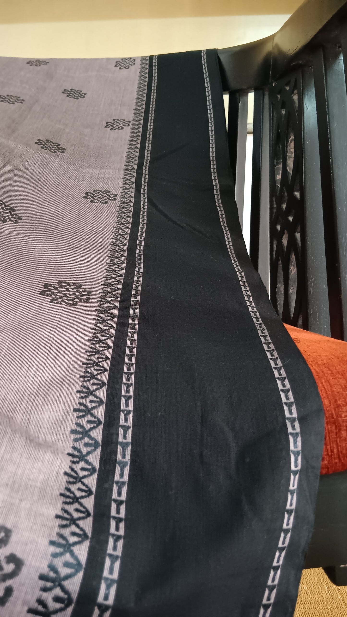 Simple cotton saree for daily use (DW-509)