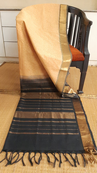 Simple printed silk cotton saree (SC4-364)