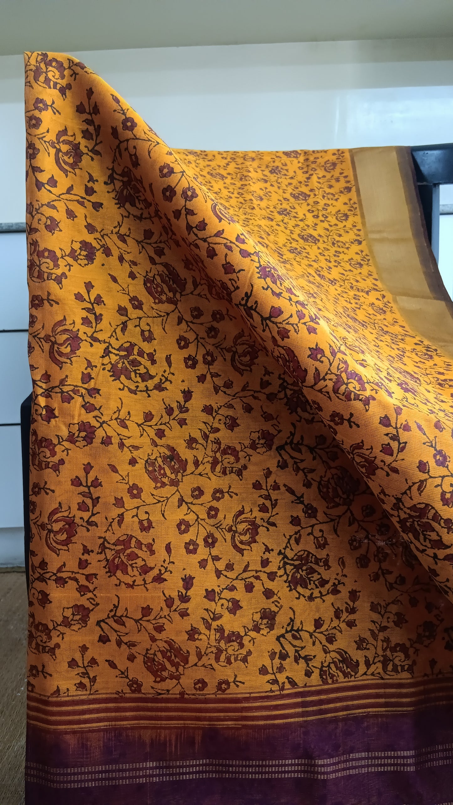 Traditional printed silk cotton saree (SC4-444)