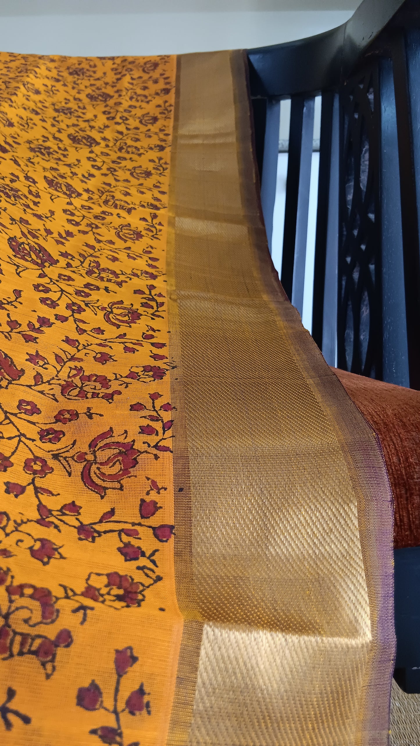 Traditional printed silk cotton saree (SC4-444)