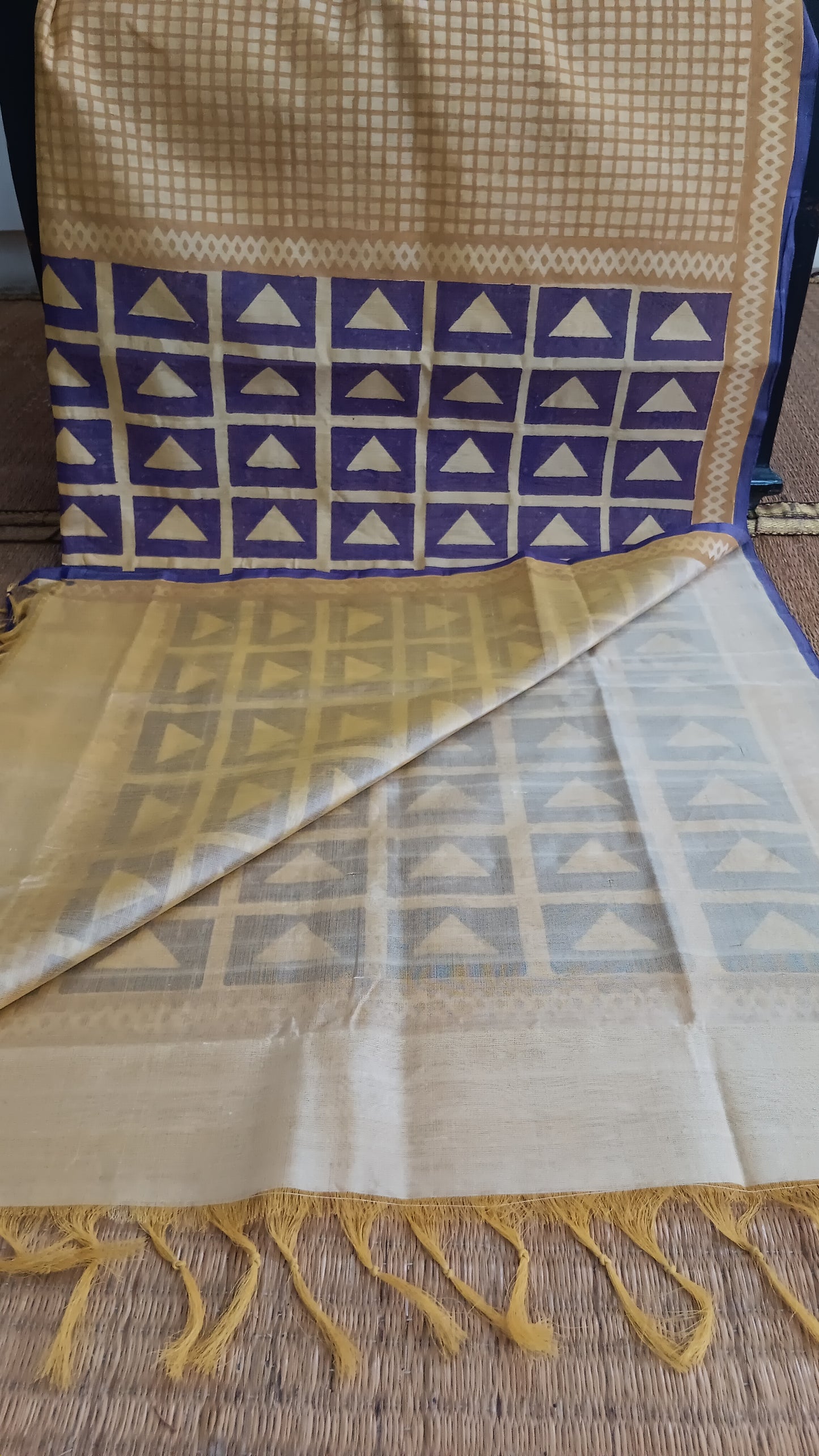 Simple silk cotton saree for office use (SC6-311)