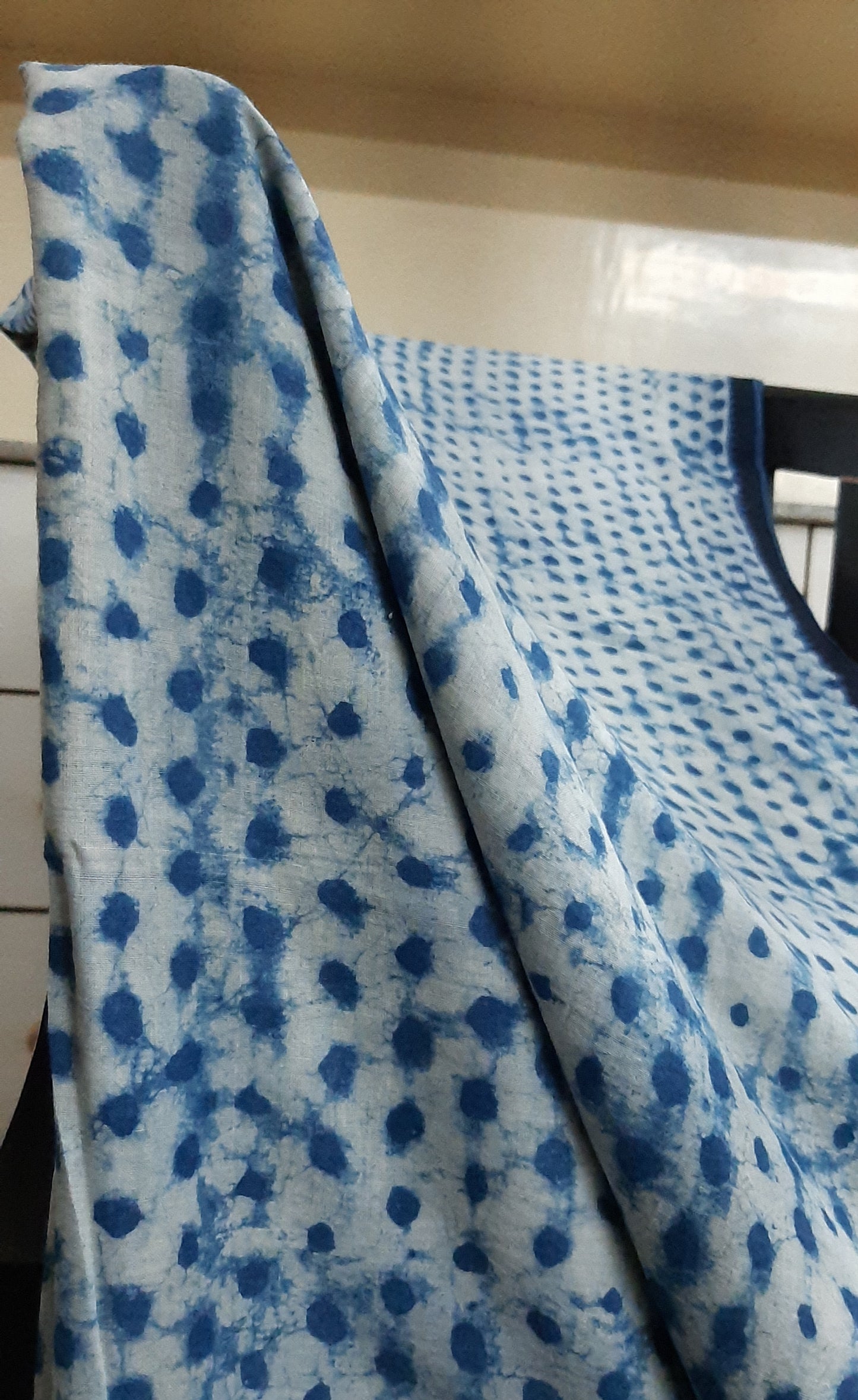 Indigo handloom saree (IND-63)